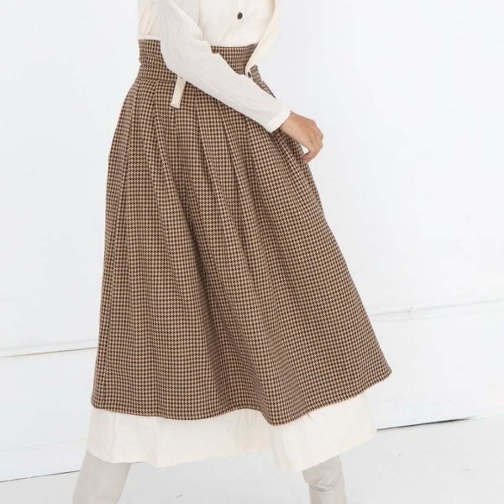 COPY - Fawn Tweed Skirt - Little Creative Factory